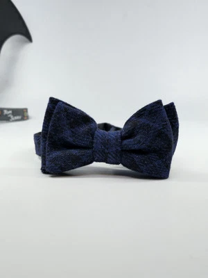 Pajarita ajustable para hombre Hugo Boss - 75 % cáñamo, 25 % lana virgen - azul abierto -... Foto 1 de 4