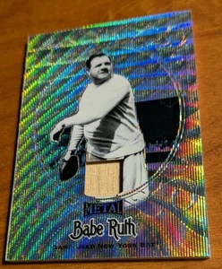 Babe Ruth New York Yankees 2019 Leaf Metal Game Used Bat Card 5/7 LML - Picture 1 of 3