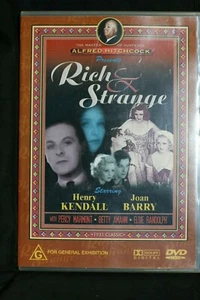Rich And Strange (DVD, 2004, R4) Alfred Hitchcock,Henry Kendall Pre-owned (D508 - Picture 1 of 2