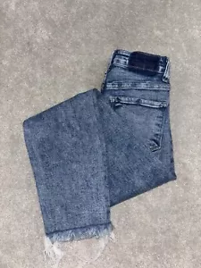Risen Jeans Raw Fray Hem 0/24 EUC - Picture 1 of 7