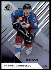 2016-17 SP Game Used Rainbow Player Age Gabriel Landeskog 039/224 Colorado