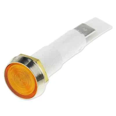 LINCAT AMBRA LUCE INDICATORE NEON LAMPADA GIALLA 10mm NE47 PIASTRA FORNO GAMMA FRIGGITRICE