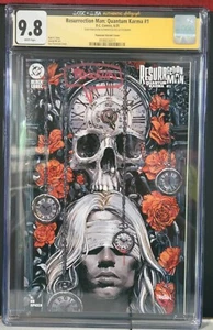 RESURRECTION MAN QUANTUM KARMA #1 CVR C PANOSIAN SGN PANOSIAN CGC 9.8 JSA AUTH - Picture 1 of 1