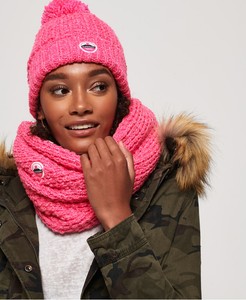 superdry ladies hat and scarf