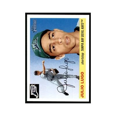 2004 Topps Heritage Julio Lugo Rays #314 — 第 1/3 张图片