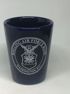 Bolling Air Force Base Washington DC Blue & White - Bild 1 von 5