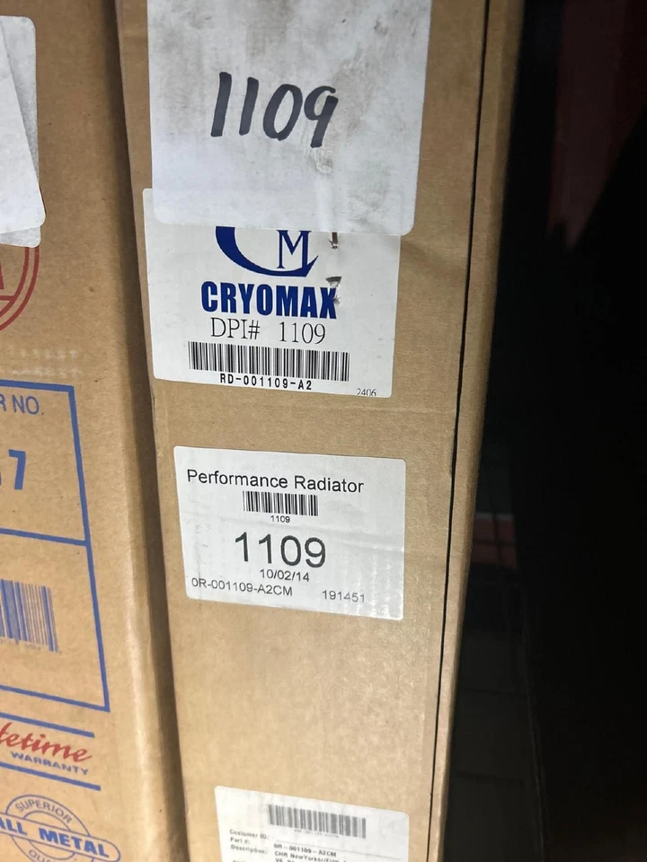 New Aftermarket Radiator fits a  DODGE DYNASTY  1991  to 93 - Image 1 of 1