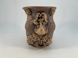 Vintage McGillivray Pottery Funny Face Mug - Picture 1 of 7