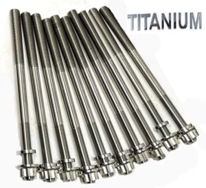 08-21 CBR1000R CBR 1000RR Ti Head Stud Kit Titanium Crankcase Cylinder Bolts Kit - Picture 1 of 24