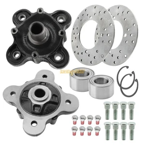 For Polaris Ranger XP 1000 2017-22 Rear Wheel Hub Brake Rotor Bearing Stud Kits - Picture 1 of 13