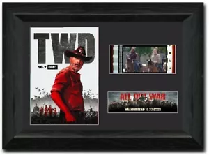 THE WALKING DEAD season 9 35 mm Framed Film Cell Display Stunning collectable - Imagen 1 de 1