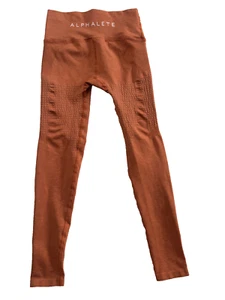 Alphalete Leggings Womens Medium Seamless Textured High Rise Yoga Gym Pants - Picture 1 of 4