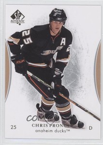 2007-08 SP Authentic Chris Pronger #96 HOF