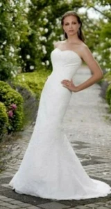 Essense of Australia Size 12 Wedding Dress - Picture 1 of 6