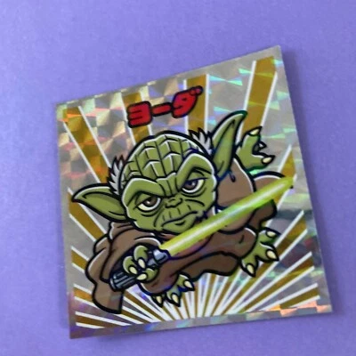 Yoda Star Wars Lotte Sticker No.6 Episode I.II.III  Japan - Image 1 of 4