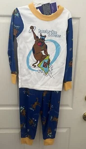 Cartoon Network BOYS Scooby-Doo Pajamas Size 7 2-Piece Set L/S Top/Pants BNWT - Picture 1 of 13