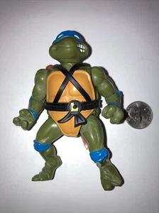 Ninja Turtles TMNT 1988 Leonardo Leo Original Vintage Hard Head With Sword - Picture 1 of 4