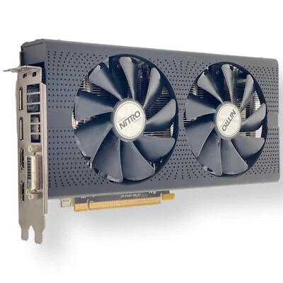 NEW AMD SAPPHIRE NTTRO+ RADEON RX470 4GB VIDEO GRAPHICS CARD - Image 1 of 4