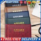 20 Pages Paper Money Currency Banknote Collection Book Storage Album