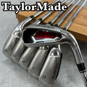 TaylorMade Burner Super Launch Iron Set 6pcs 5-Pw Flex S Stiff N.S.PRO 950GH RH - Picture 1 of 10