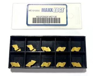 Maxx-Edge Carbide Insert MEGP2062R Grade ME7135 Grooving Inserts 10 Pack - Picture 1 of 1