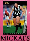 AFL SELECT 97 AFLPA - SAVERIO ROCCA COLLINGWOOD FOOTBALL CLUB TRADING CARD 1997