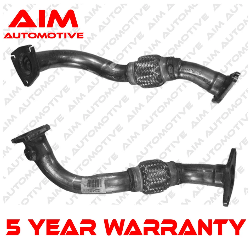 Exhaust Pipe Euro 2 Front Aim Fits Kia Rio 2001-2002 1.3 OK33A40500 - Image 1 of 4