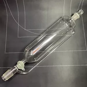 Pressure Equalizing Addition Funnel 2000 mL 2 Liter 40/38 & 29/32 Glass Stopcock - Picture 1 of 11