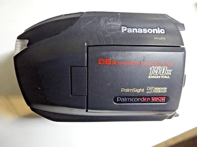 Panasonic Handheld Palmcorder VHSC Model PV-L5790SD Video Camcorder Untested - Image 1 of 4