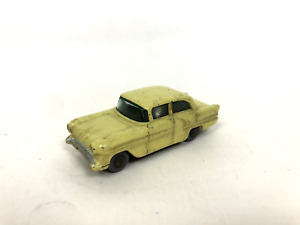 Vintage Lesney Vauxhall Victor Saloon Model Car No.45 Yellow Diecast