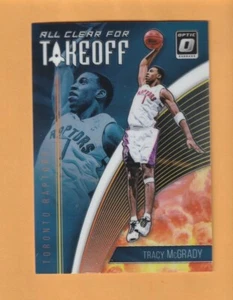 Tracy McGrady Toronto Raptors 2018-19 Donruss Optic All Clear for Takeoff #10 6R - Picture 1 of 2