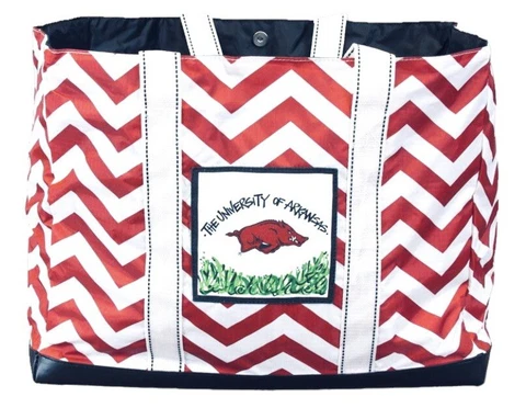 Arkansas Razorbacks Large Tote Bag by Magnolia Lane-NIP Cover
