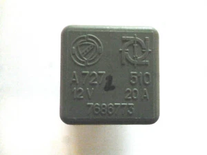 7686773 Relais - SIPEA  A 727 510, 12V - 20A grau - Alfa Romeo Fiat Lancia   - Bild 1 von 2