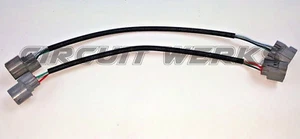 2x 12 Inch 4 Wire o2 Oxygen Sensor Relocation Harness Honda Acura extension RSX - Bild 1 von 4