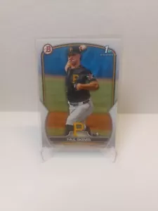 2023 1st Bowman Draft Paul Skenes Pittsburgh Pirates Rookie Prospect Rc - Picture 1 of 6