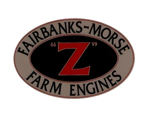 FITS VINTAGE FAIRBANKS MORSE HIT & MISS Z FARM ENGINE GAS GASOLINE STICKER DECAL - Picture 1 of 1