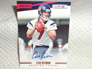 CASE KEENUM--AUTOGRAPHED CARD--HOUSTON TEXANS--2012 PANINI--#344 OF 999--L@@K - Picture 1 of 1