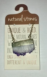 Amethyst Natural Stone Necklace - Picture 1 of 1