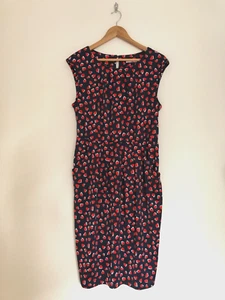 Joanna Hope Dress UK Size 16 VGC Hearts Valentines Pockets VGC Wedding Occasion - Picture 1 of 12