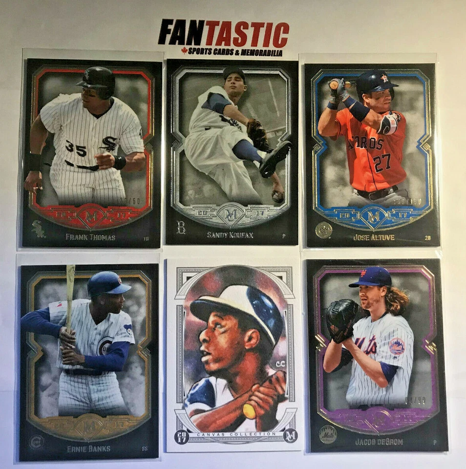 Topps Museum Collection YOU PICK base Canvas Collection Parallels 2017 2018 2019 - Image 1 of 4