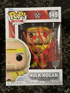 Hulk Hogan Signed Autographed Funko POP 149 PSA Authenticated RED - Picture 1 of 7