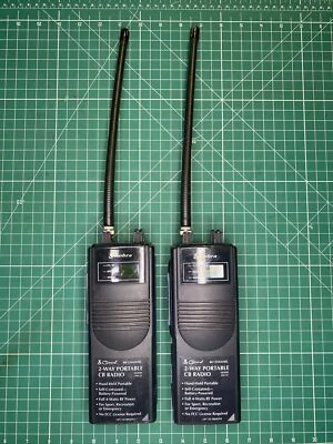PAR 2 Radio CB Portátil 2 Vías Cobra HH-35 40 Canales Foto 1 de 4