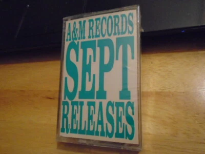 SEALED RARE PROMO a&m '89 sampler CASSETTE TAPE Seduction TIM CURRY rocky horror - Image 1 of 2