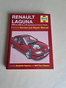 RENAULT LAGUNA 1994-1996 L-P HAYNES WORKSHOP MANUAL 3252 IN GOOD COND FREE P&P - Picture 1 of 16