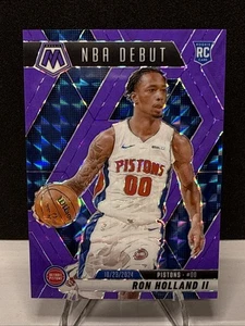 Mosaico Panini 2024-25 - Debut en la NBA Ron Holland II #258 Mosaico púrpura fluorescente - Imagen 1 de 2