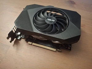 Carte graphique Asus RTX 3050 Phoenix 1 Fan - 8Go DDR6 - Foto 1 di 6
