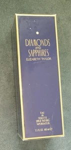 NIB Elizabeth Taylor Diamonds and Sapphires 3.3oz Women's Eau De Toilette Spray - Picture 1 of 2