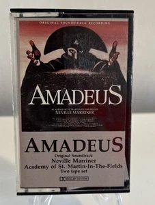 Amadeus: Original Soundtrack - Neville Marriner 2 x Cassette Tapes (London 1984) - Picture 1 of 1