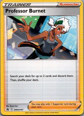 Professor Burnet Promo SWSH: Sword & Shield Promo Cards SWSH167 NM - Image 1 of 2