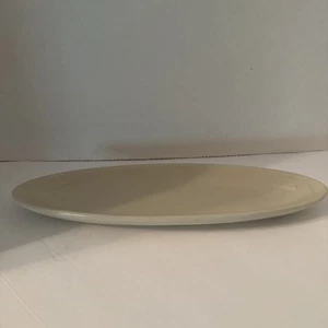 Bandeja larga ovalada Longaberger - marfil - Imagen 1 de 1